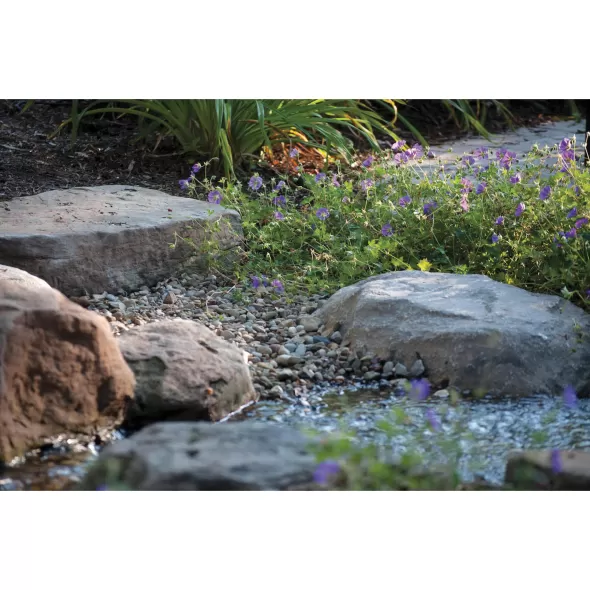 34" x 24" x 5" Mountain Fiberglass Rock Lid | AWGRL40M