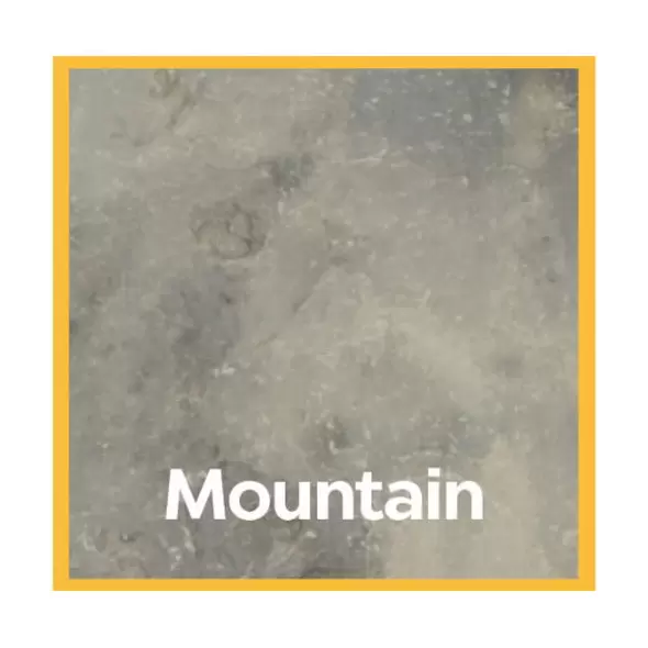 40" x 36" x 10" Mountain Fiberglass Rock Lid | AWGRL70M