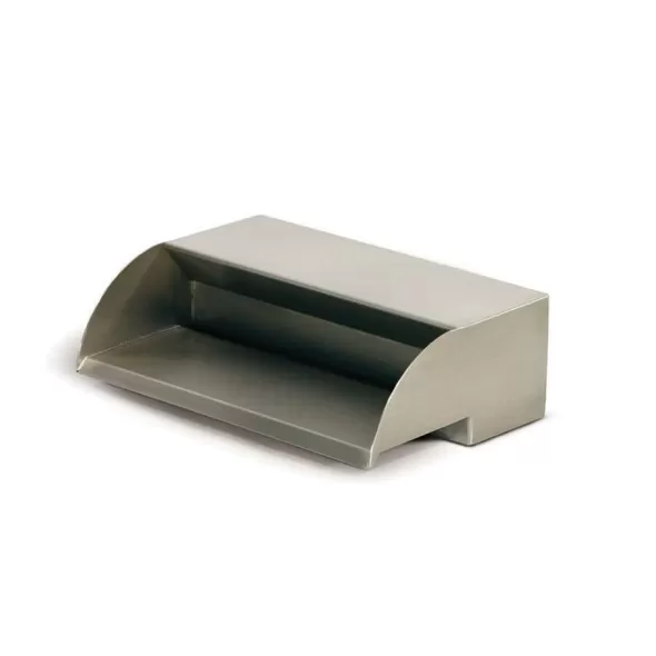 1-1/2" Fipt 12"x8-1/2" x4" 1200 Gph Brushed 304 Stainless Steel Spillway | SS12