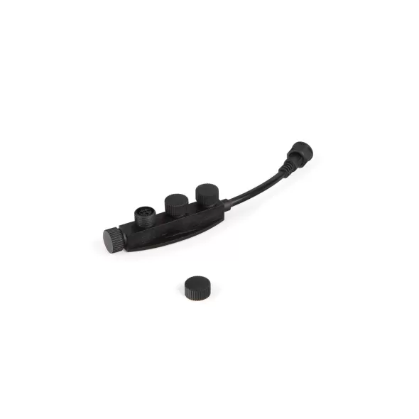 4" Wire Color Changing 4 Outlet InfiColor Block Splitter | AWGCCBSX4