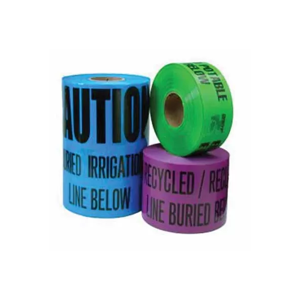 1000' x 3" Purple Non-Detectable Marking Tape | TAPRECLAIMED