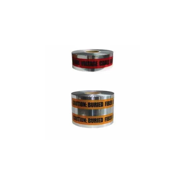 2" x 1000' Polyethylene Blue CAUTION BURIED WATERLINE BELOW 5 mil Detectable Underground Tape | TAPWATER