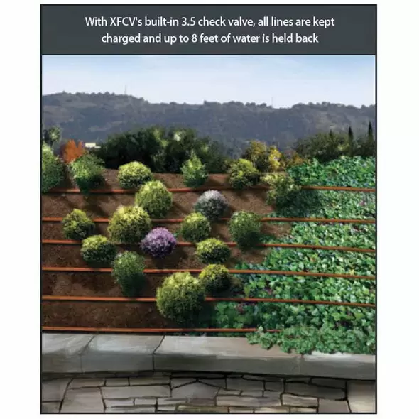 Rain Bird XFCV Dripline 500' 16 mm 0.92 gph 12" Emitter Spacing Brown | X47032