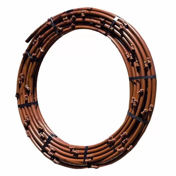 Rain Bird XQF Polyethylene Quick Flexible Dripline Header 1" x 100' 12" Space Brown | XQF1012100R