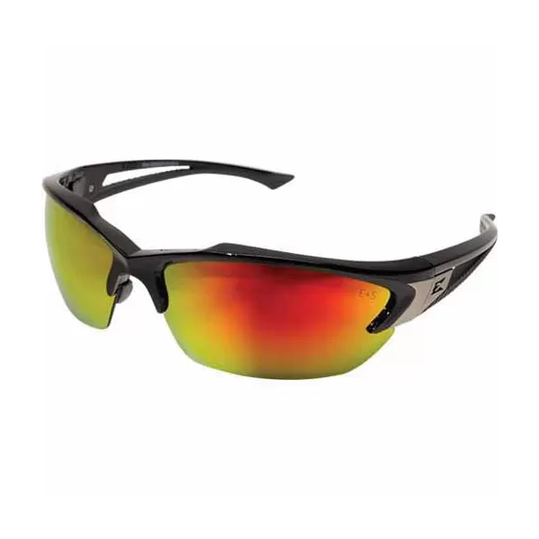 Aqua Precision Red Mirror Lens Non-Polarized Khor Safety Glasses | WPISDKAP119