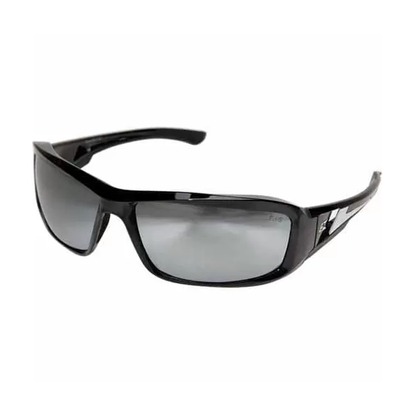 Silver Mirror Lens Non-Polarized Brazeau Safety Glasses | WPIXB117