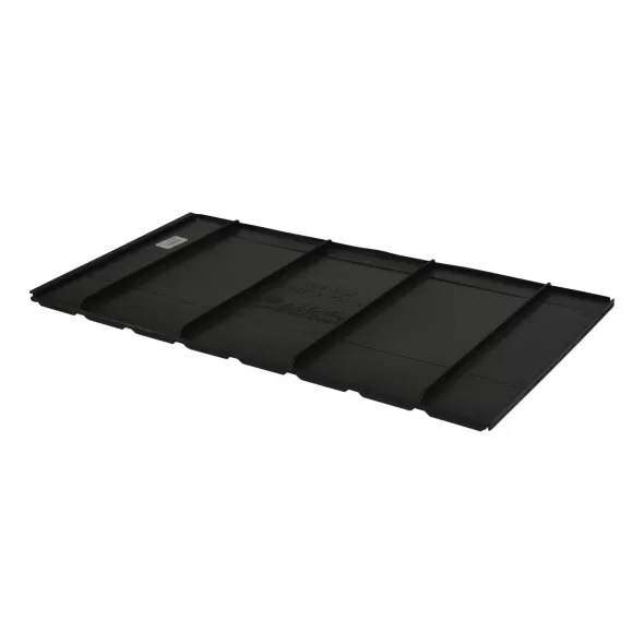 24" x 12" x 0.09" EB Series High Impact Polypropylene Black Root Barrier Panel | NDSEP1250
