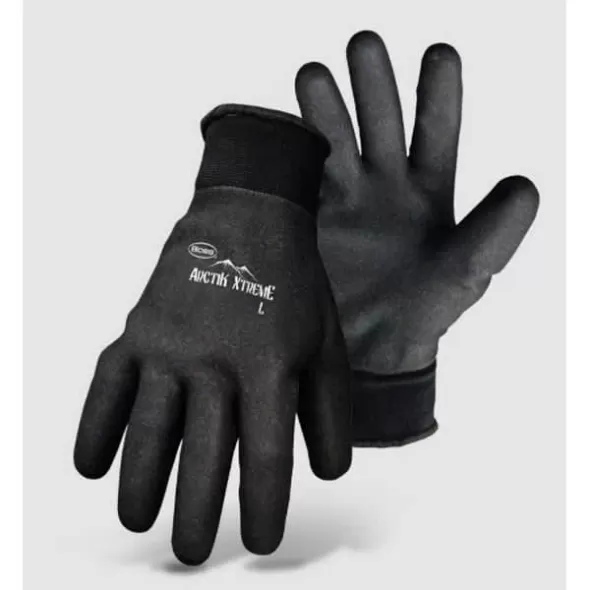 Large Cotton Gray Workman Gloves | BSO1SR8425L