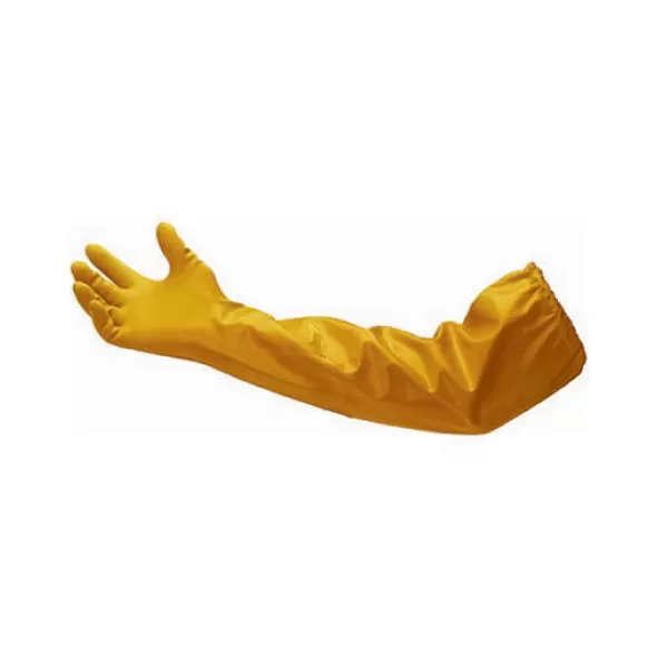 Extra Large Cotton/Polyester Nitrile Coating Yellow Double Dipped Gloves | CSTA772XL