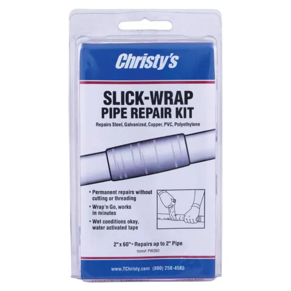 T Christy Enterprises Slick-Wrap Pipe Repair Kit 2" x 60" | PW260