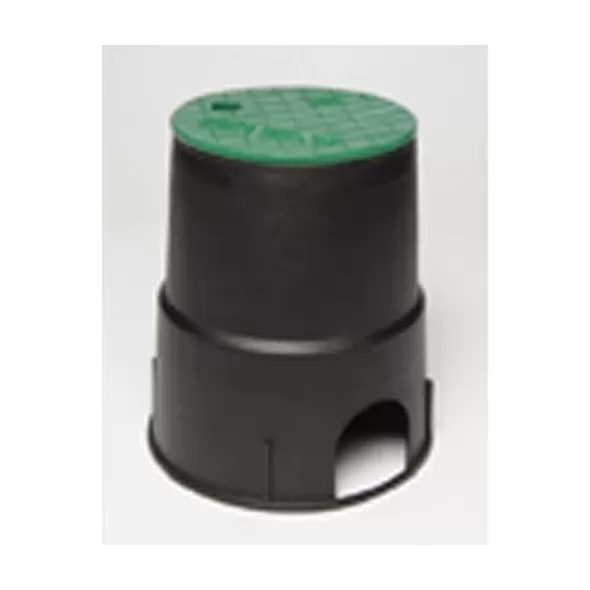 6" Round Green Valve Box Lid | DUBT61