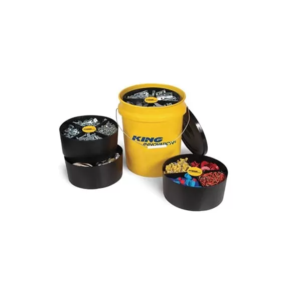 5 gal Yellow Plastic Storage Organizer | KNG47502