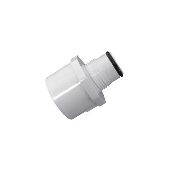 1" x 1-1/4" Male Acme x Female Acme White PVC Swing Joint Adapter | LSC539132