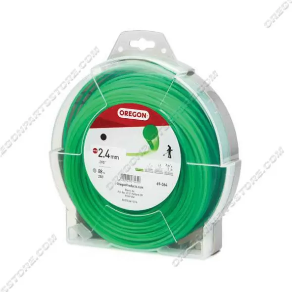 0.095" Dia x 1446' Round Green Trimmer Line | PCS69366