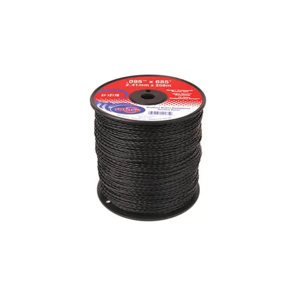 0.095" Dia x 685' Vortex Black Medium Trimmer Line | ROT2712175