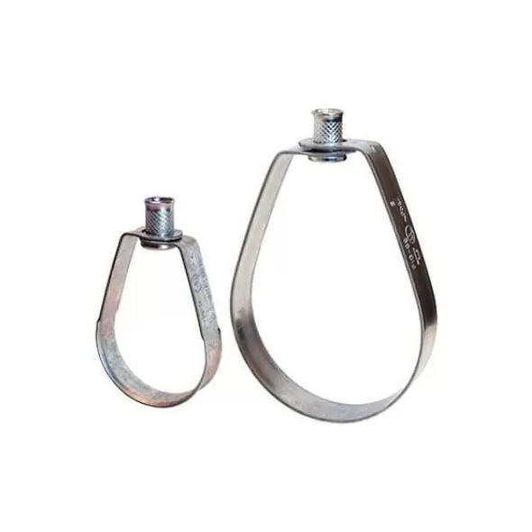3" Pre-Galvanized Zinc Carbon Steel 69 Series Adjustable Swivel Loop Hanger | ANV0500301775