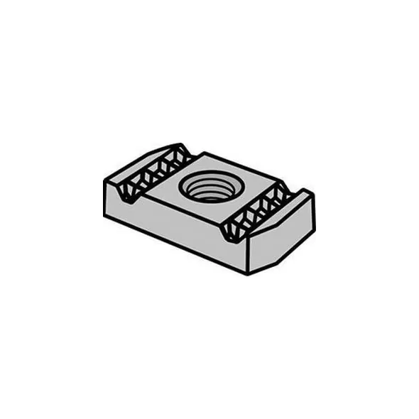 3/8-16 Stainless Steel ASNS Series without Spring Clamping Nut | ANV2400206062
