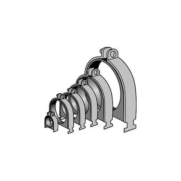 3-1/8" Electrogalvanized 1008-1018 Carbon Steel Cushion Clamp Assembly | ANVCC318