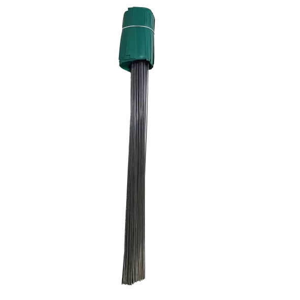 4" x 5" x 21" Vinyl Green 100/Bundle Wire Staff Marking Flag | FLG4X5GREEN