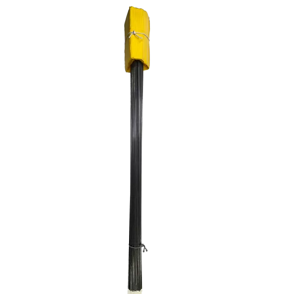 4" x 5" x 21" Vinyl Yellow 100/Bundle Wire Staff Marking Flag | FLG4X5YELLOW
