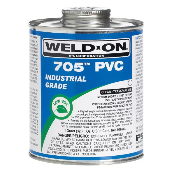 IPS PVC CEMENT 705 QUART 10089 | IPS705QT