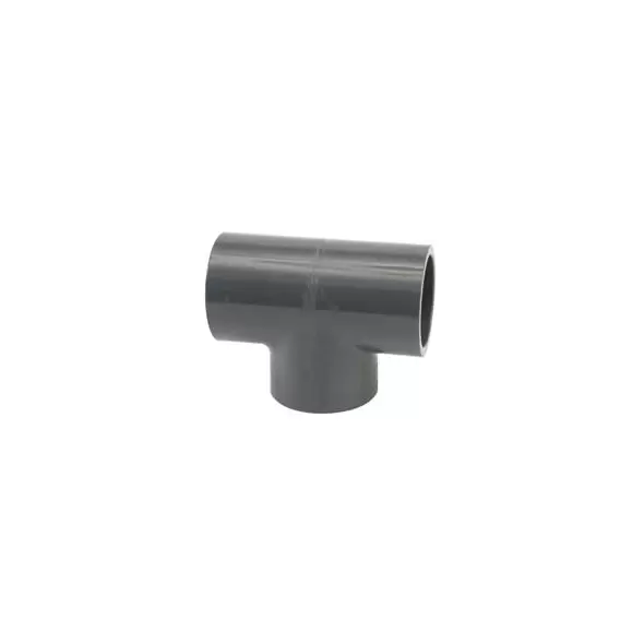 1-1/2" Acme Gray PVC Double Swing Tee | LSC305015