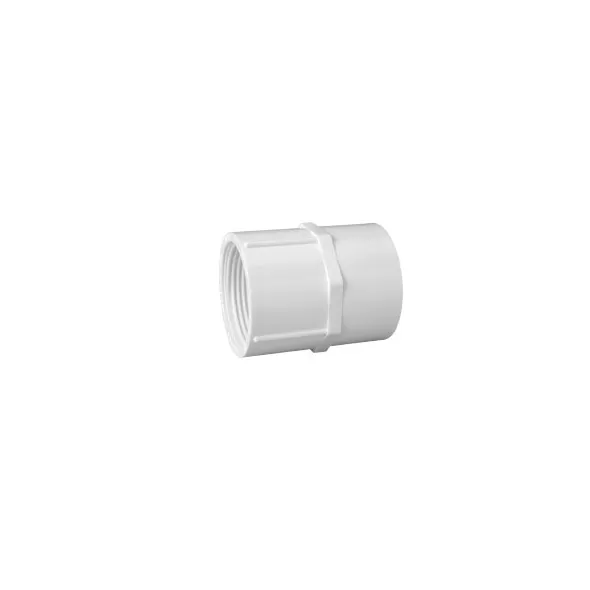 1-1/2" Male Acme White PVC Swing Joint Inlet | LSCG001004