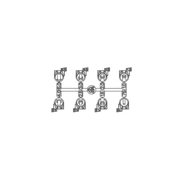 For PGJ-00 Gear Driven Rotors Nozzle Rack | HTP538700