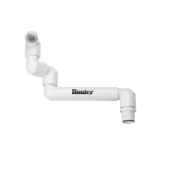 1-1/2" Main Acme H-Connection x Male Acme 12" L PVC HSJ-3 Series Heavy-Duty Triple Top-Out Swing Joint | HTRHSJ3M0412