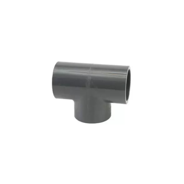 1-1/2" Acme Gray PVC Double Swing Tee | LSC305015