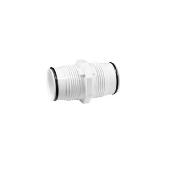 1-1/2" Male Acme White PVC Swing Joint Inlet | LSCG001004