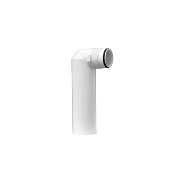 1-1/4" 12" L White PVC Swing Joint Arm | LSCG200212