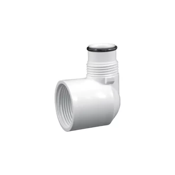 1-1/4" x 1" Acme x Reducing Acme White PVC Swing Joint Outlet | LSCG208168