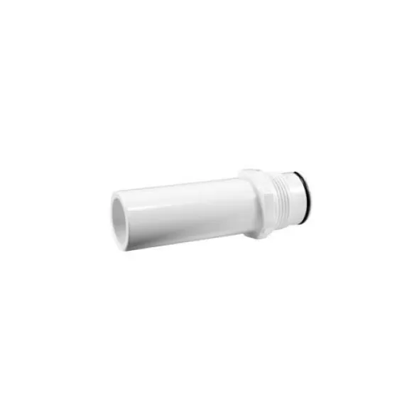 1-1/2" Long Spigot x Acme White PVC Swing Joint Inlet | LSCG370000