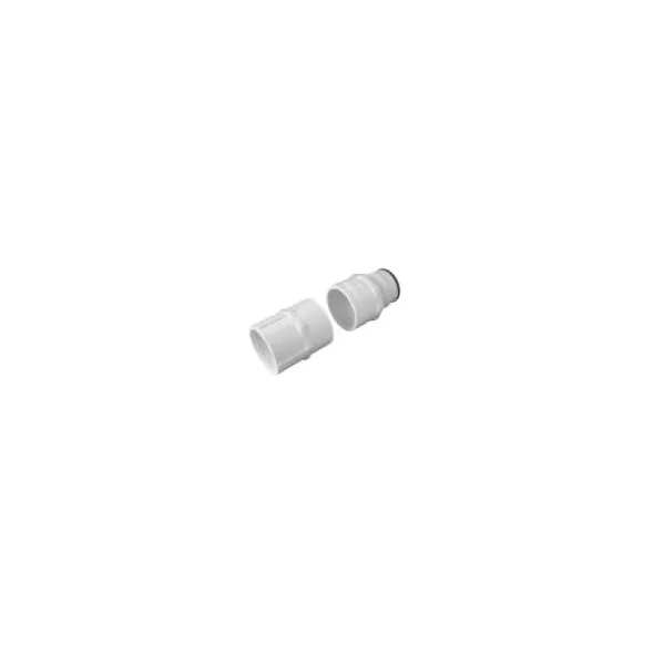 1-1/4" Female Acme x Male Acme White PVC Acme Riser Kit | LSCG590003