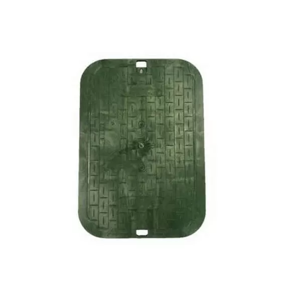 13" x 20" Rectangular Green Irrigation Control Valve Pro-Spec Valve Box Cover | NDB317C