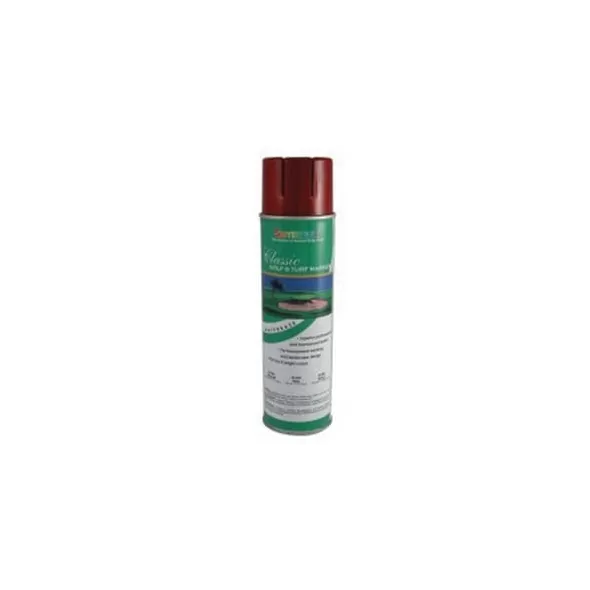 20 oz Aerosol Can Red Golf and Turf Marker Paint | SPYREDGOLF