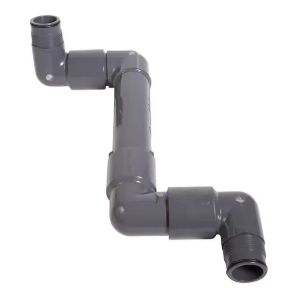 1-1/2" Acme 12" L Dark Gray Swing Joint | RBGSJ1215033TS