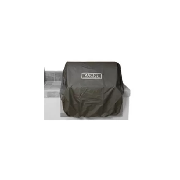 30" Black Vinyl Heavy-Duty For L and T Series Built-In Grill Grill Cover