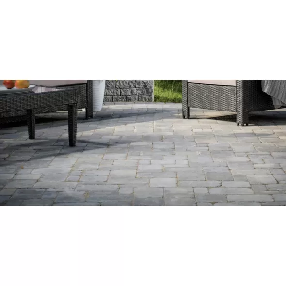 Belgard Dublin Cobble Modular Paver, 3-Piece, Ashbury Haze | 10101950