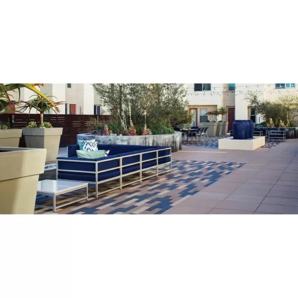 Belgard Moduline Slab Paver, 12" x 24" x 2-3/8", Graphite | 10990610