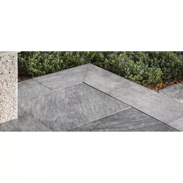 Belgard Stone Finish Quarziti 2.0 Paver, 24" x 24" x 3/4", Square, Mountains | 43750463