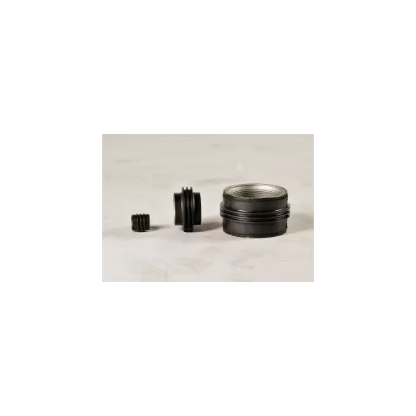 4" x 2" Steel Coupling Rubber Outside Tri-Seal/K-Packer | BFFLTSR3216