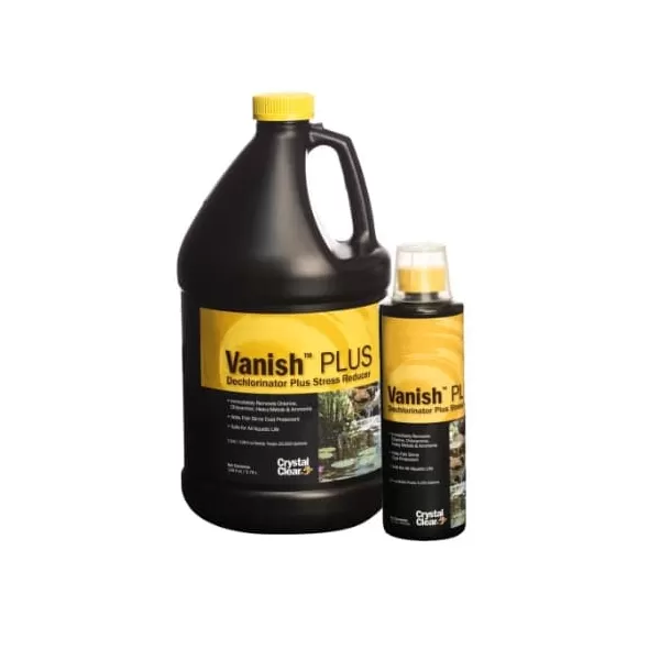 Airmax CrystalClear Vanish Plus Dextoxifier Plus Stress Reducer, Liquid 1 Gallon | CCRCC0151G