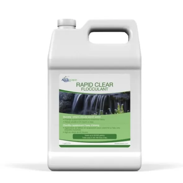 1 Gallon Yellow Liquid Neutral Odor Rapid Clear Flocculant | AQS96007