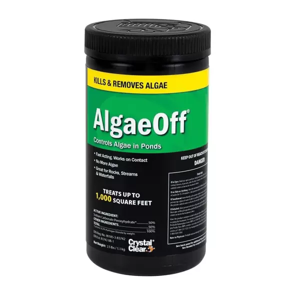 Airmax CrystalClear Algae-Off Granular Algaecide, White 10 lb | CCRCC07410