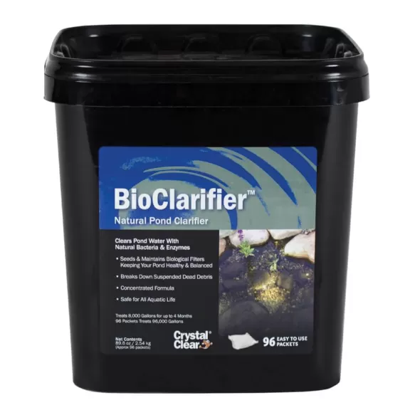 AirmaxCrystalClear Biological Pond Water Clarifier, Tan Powder 96 ct. | CCRCCB0026