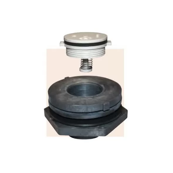 with 1-1/2" Bulkhead Fitting and Pressure Relief Fitting Liner Air Vent | EPPLAV