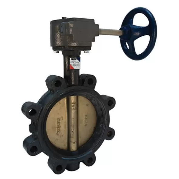 6" Flanged Ductile Iron 200 psi LD-2000 Series Butterfly Valve | NIBLD20003060