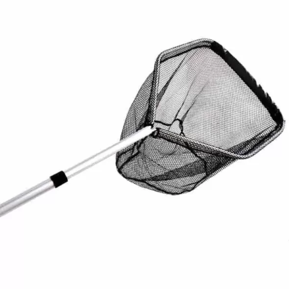 Aluminum Pole/Rubber Hand Grip Pond Fish Net | UAQNET182